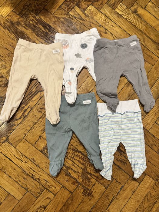 Набір дитячих повзунців розмір 62 (5 шт)