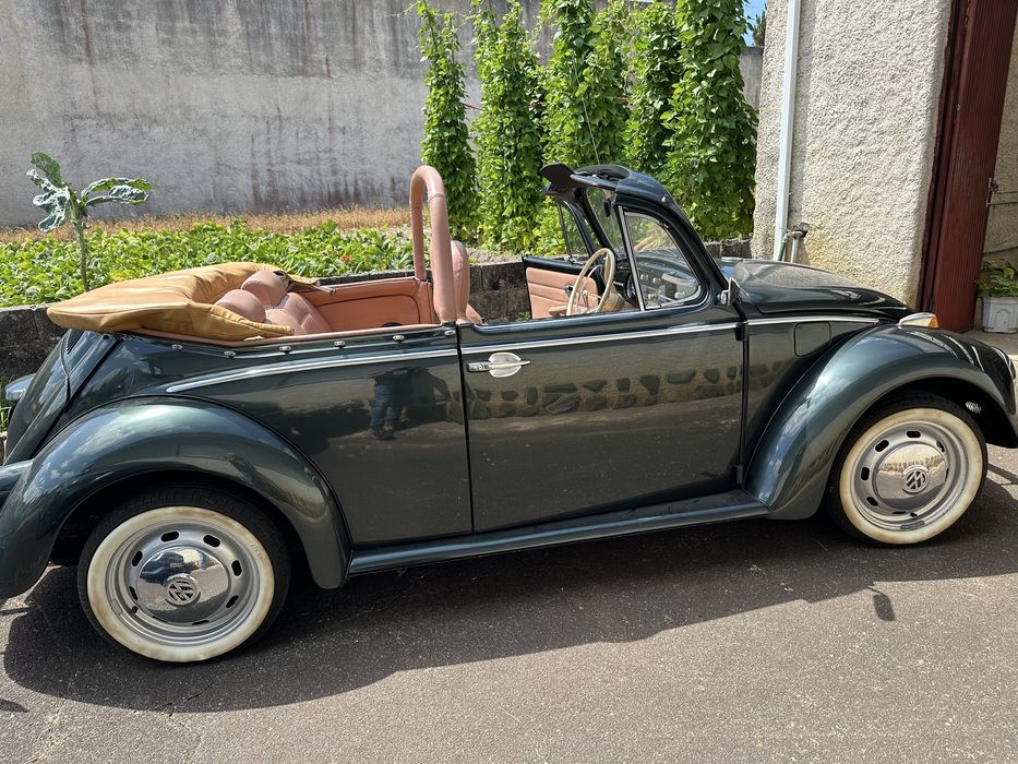 VW carocha descapotável