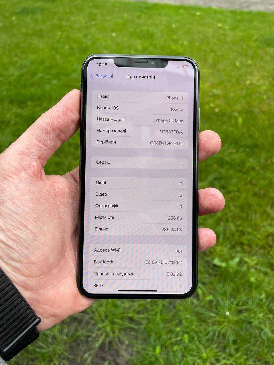 Apple iPhone XS Max 256GB Space Gray Neverlock