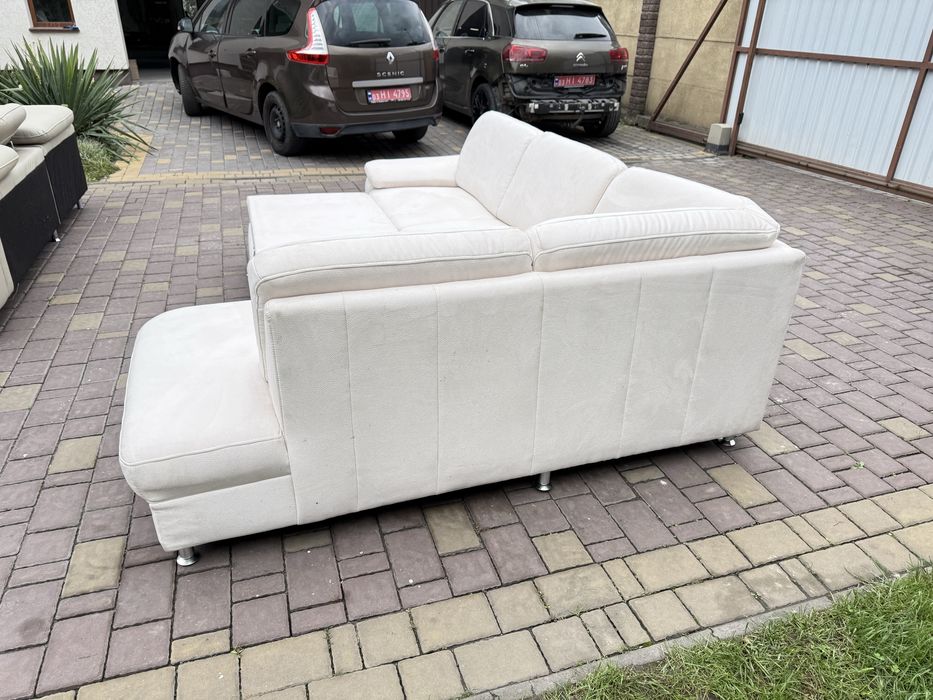 Шкіряний Розкладний Диван