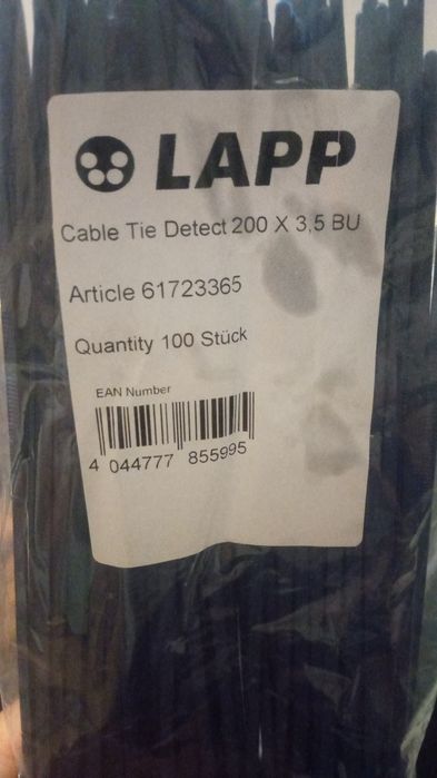 Стяжки кабельные обнаружающиеся