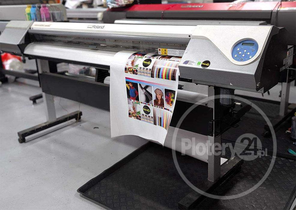 Ploter ROLAND RE-640 CISS PCrip Gw1r po serwisie nowa głowica FV Dowóz