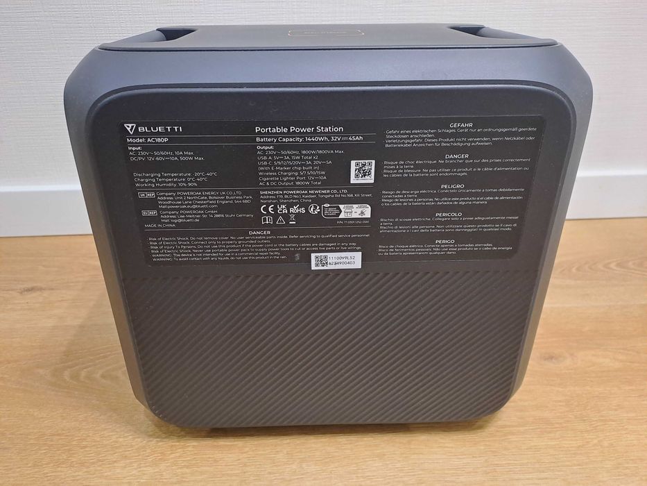 Bluetti AC180P EU оригінальна на гарантії