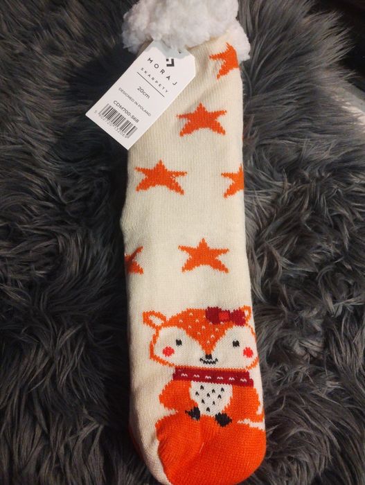 Zimowa skarpeta firmy Moraj