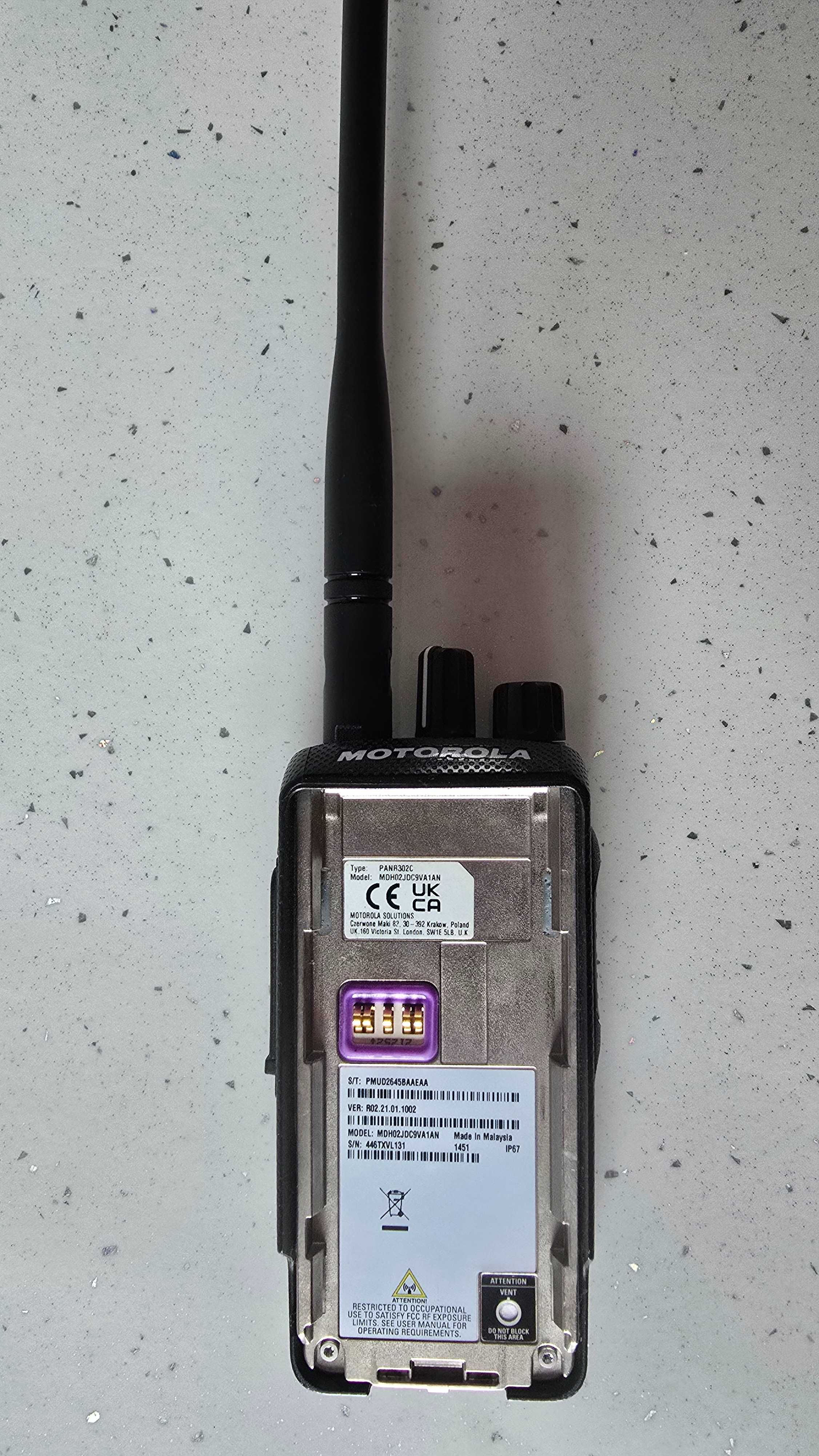 Radiotelefon MOTOROLA DP2400e VHF 136-174 MHz