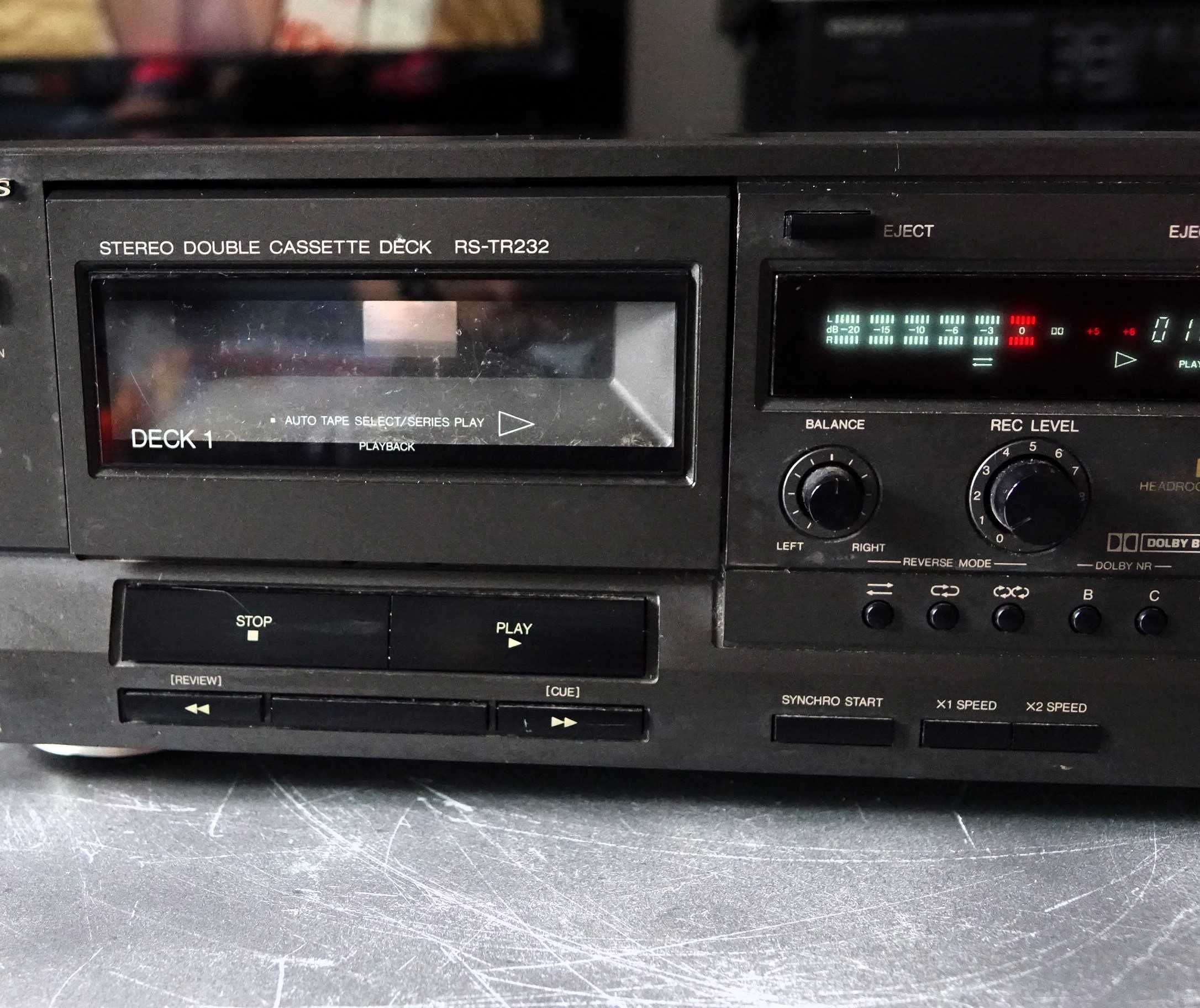 Magnetofon dwukasetowy TECHNICS RSTR 232