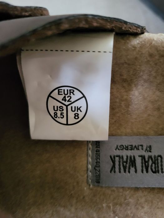 Сабо. Тапочки зимові. Шкіра