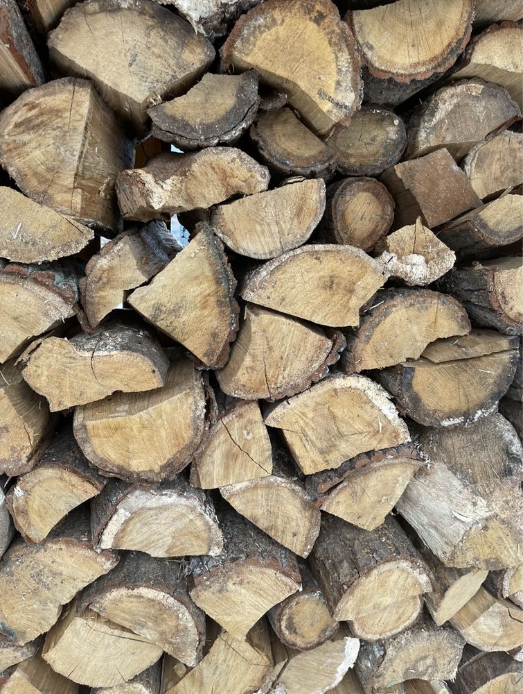 Drewno Brzoza dab buk grab drewno kominkowe transport opał