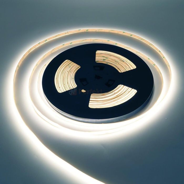 Taśma LED COB 9W IP20 24V 4 metry ciepła barwa 3000K samoprzylepna