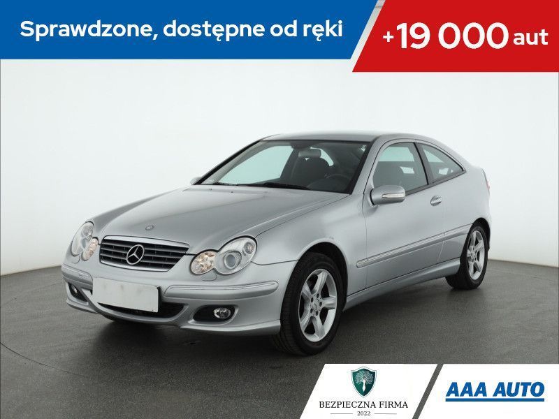 Mercedes-Benz Klasa C C 180 Kompressor , Salon Polska, Serwis ASO, Xenon, Klimatronic,