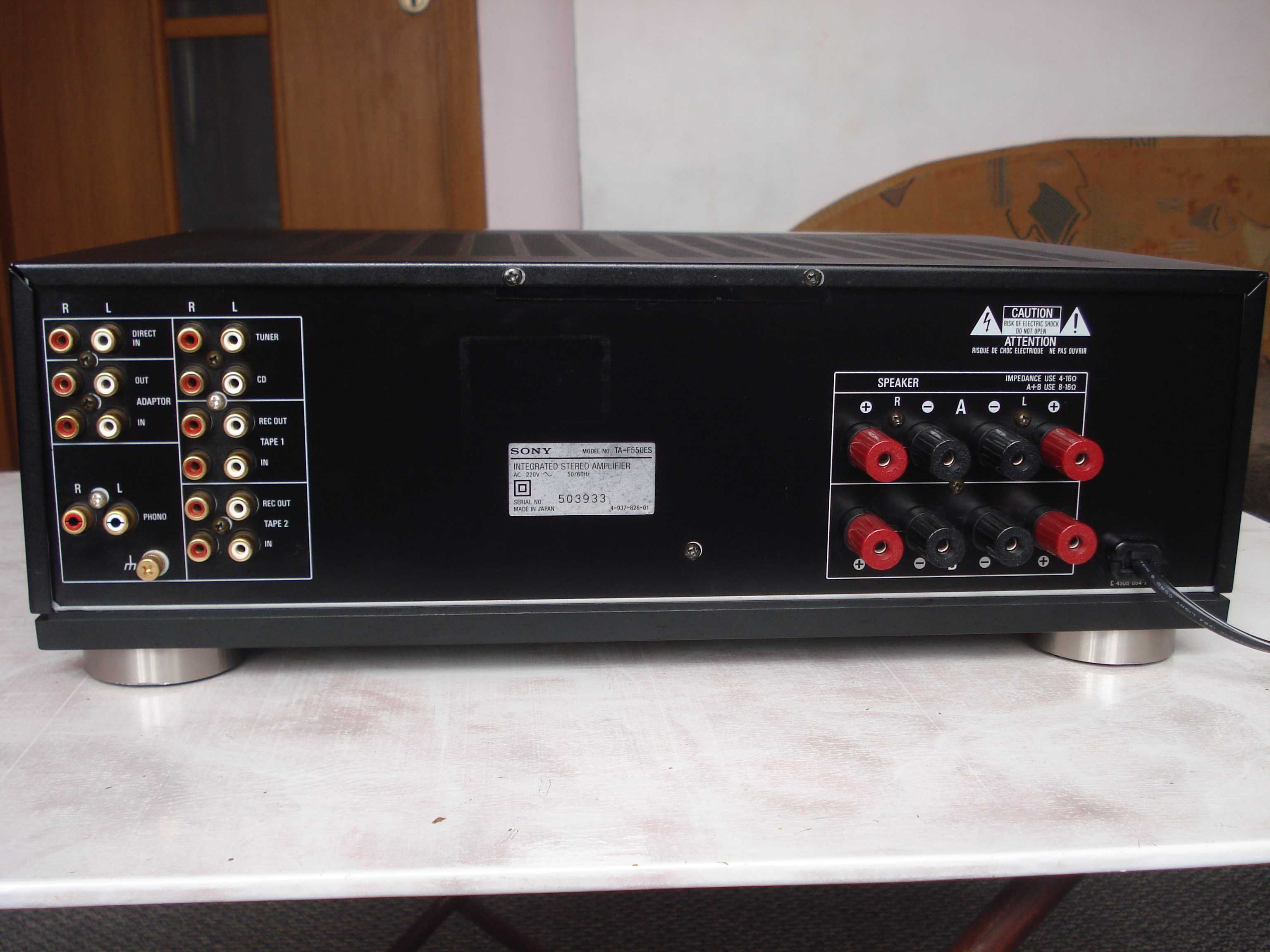 Підсилювач "Sony" TA-F550ES, TA-F500ES