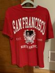 Koszulka, t-shirt damski San Francisco, Bershka