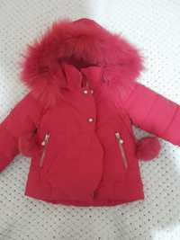 Зимова курточка на 1-3 роки