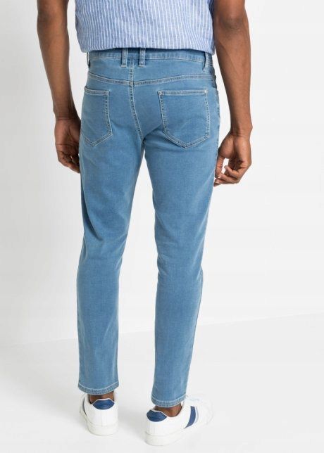 B.P.C męskie jeansy jasne dziury r.44