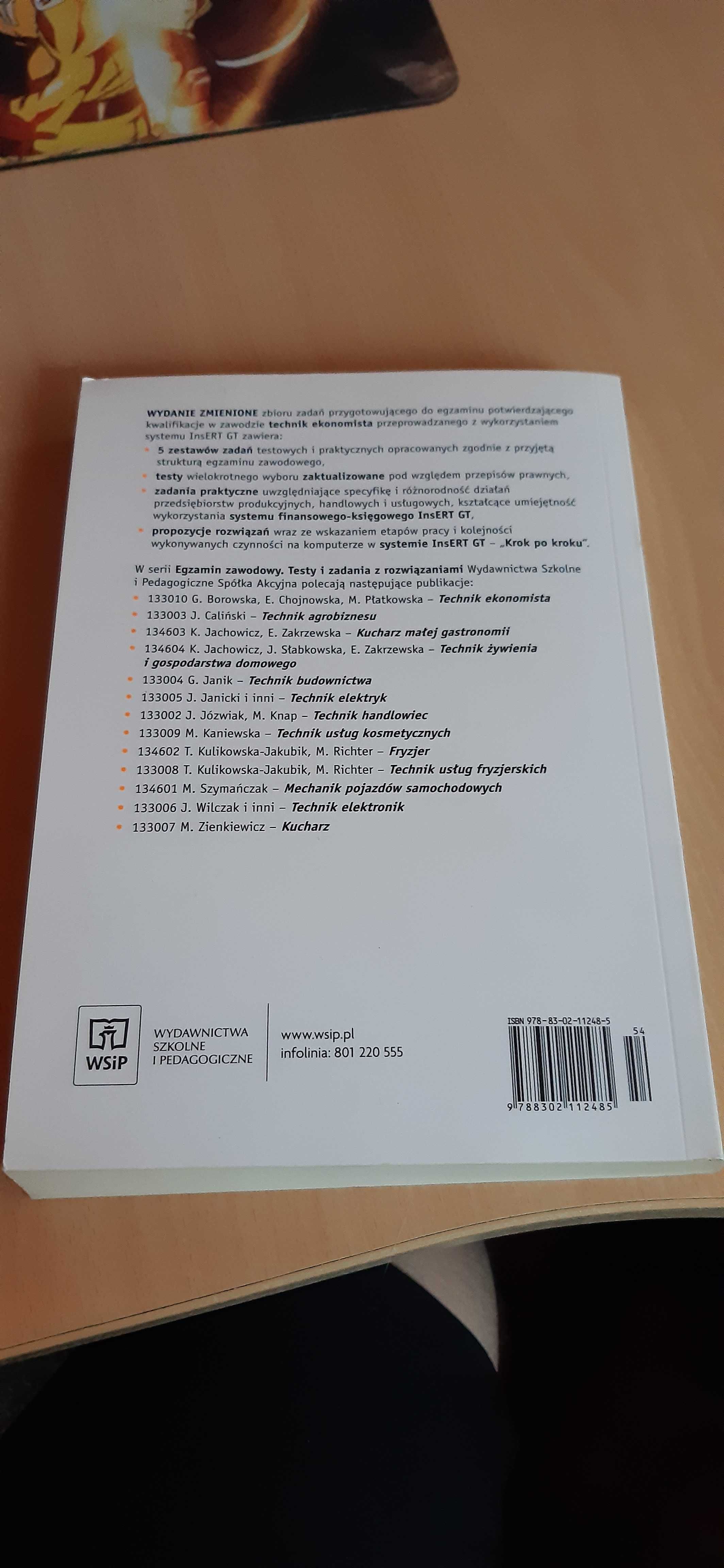 Technik Ekonomista - Egzamin Zawodowy (testy i zadania)