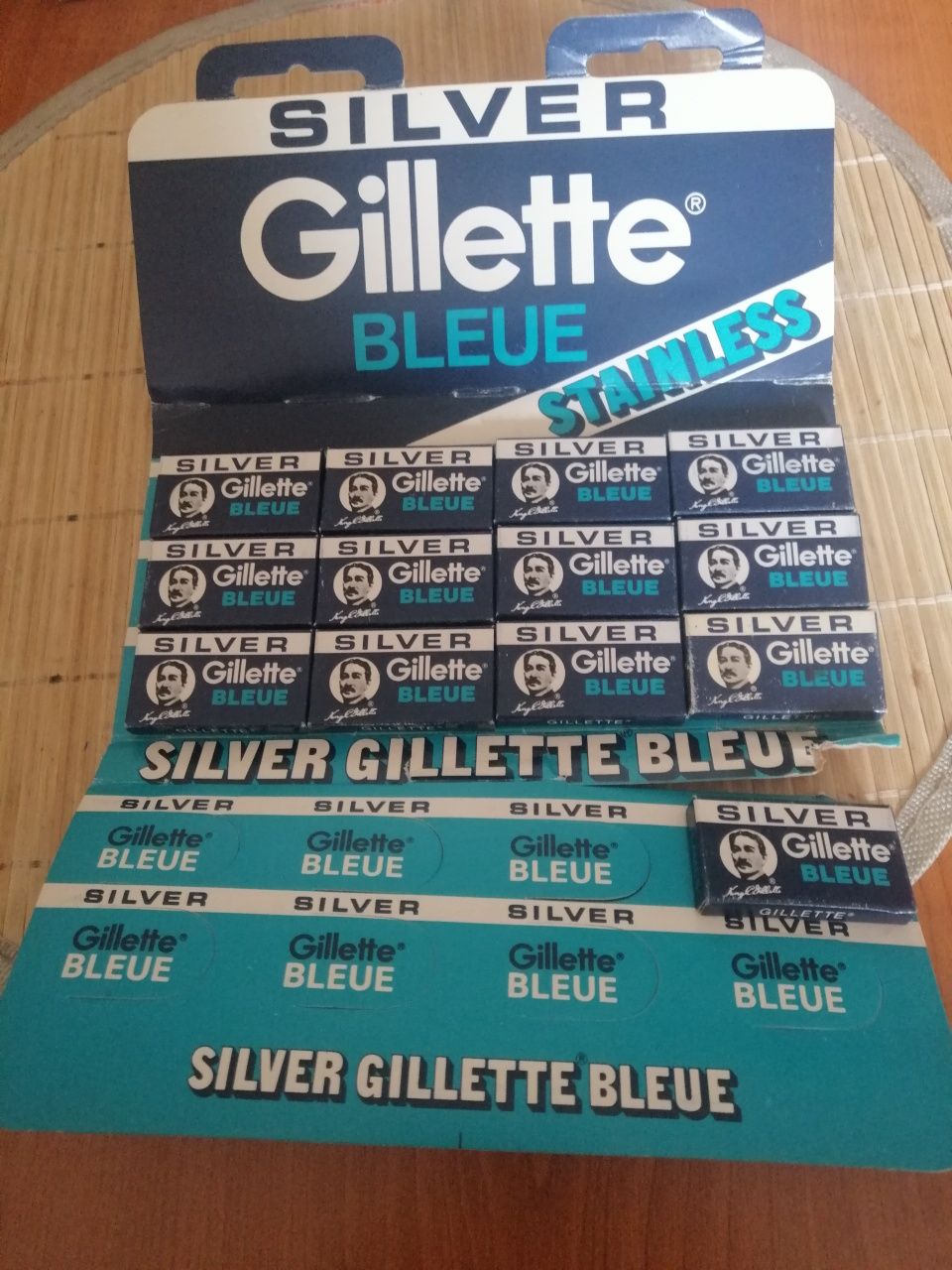 Żyletki Gillette Silver bleue