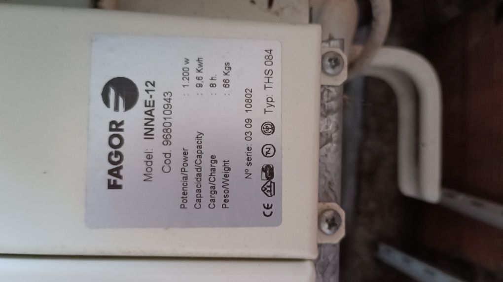 Aquecedores acumulador de calor Fagor