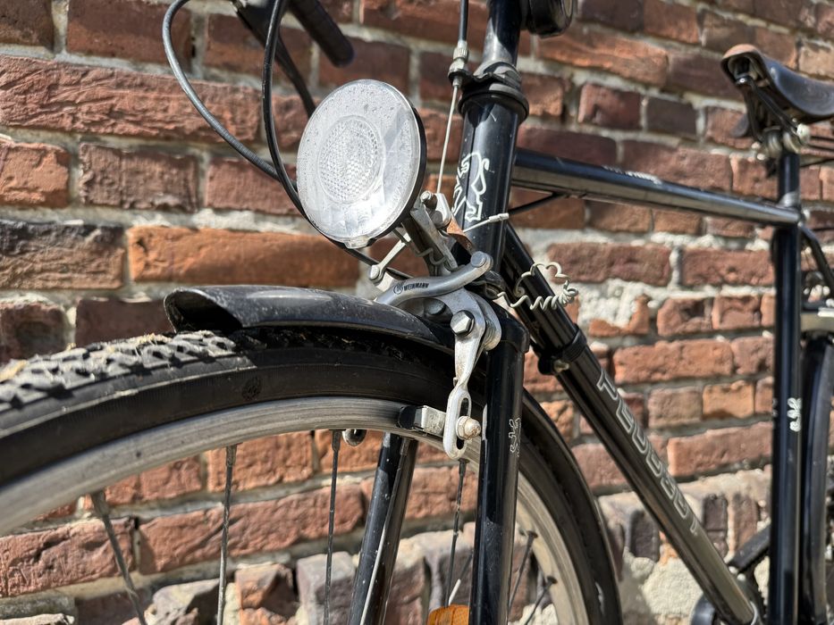 rower miejski peguot nice klasyczny retro czarny made in france