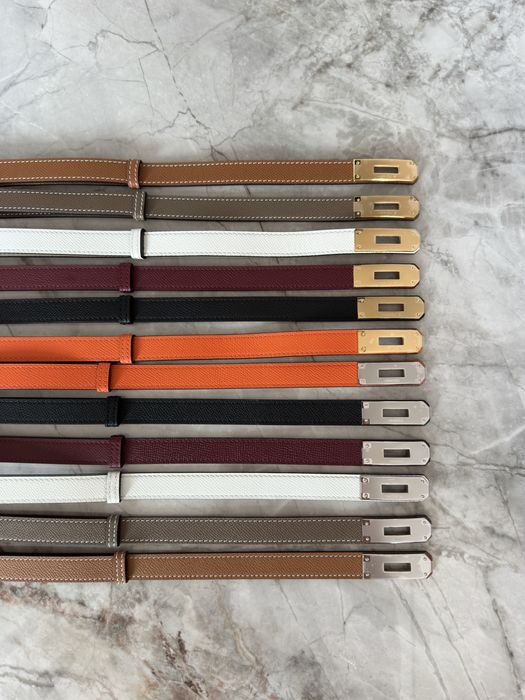 Ремінь Hermes Kelly Belt epsom, пояс ермес келлі, ремень келли