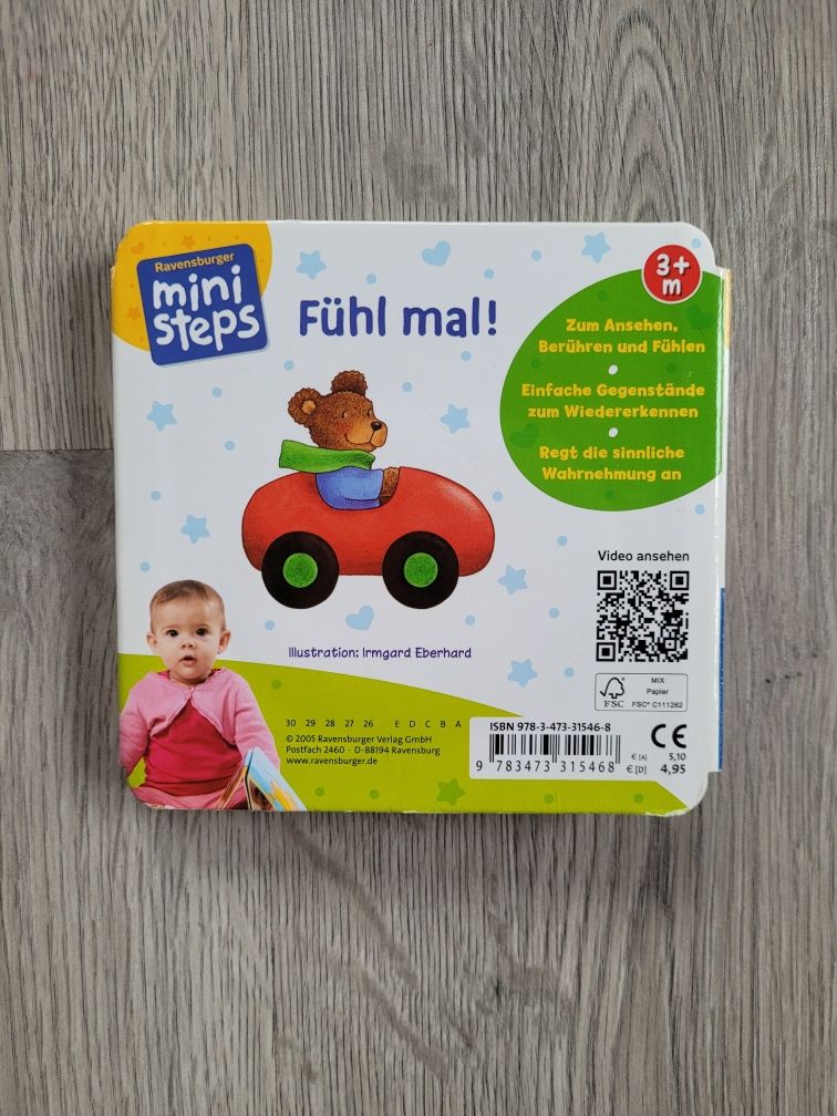 Książka / książeczka sensoryczna Ravensburger mini steps Fuhl mal!