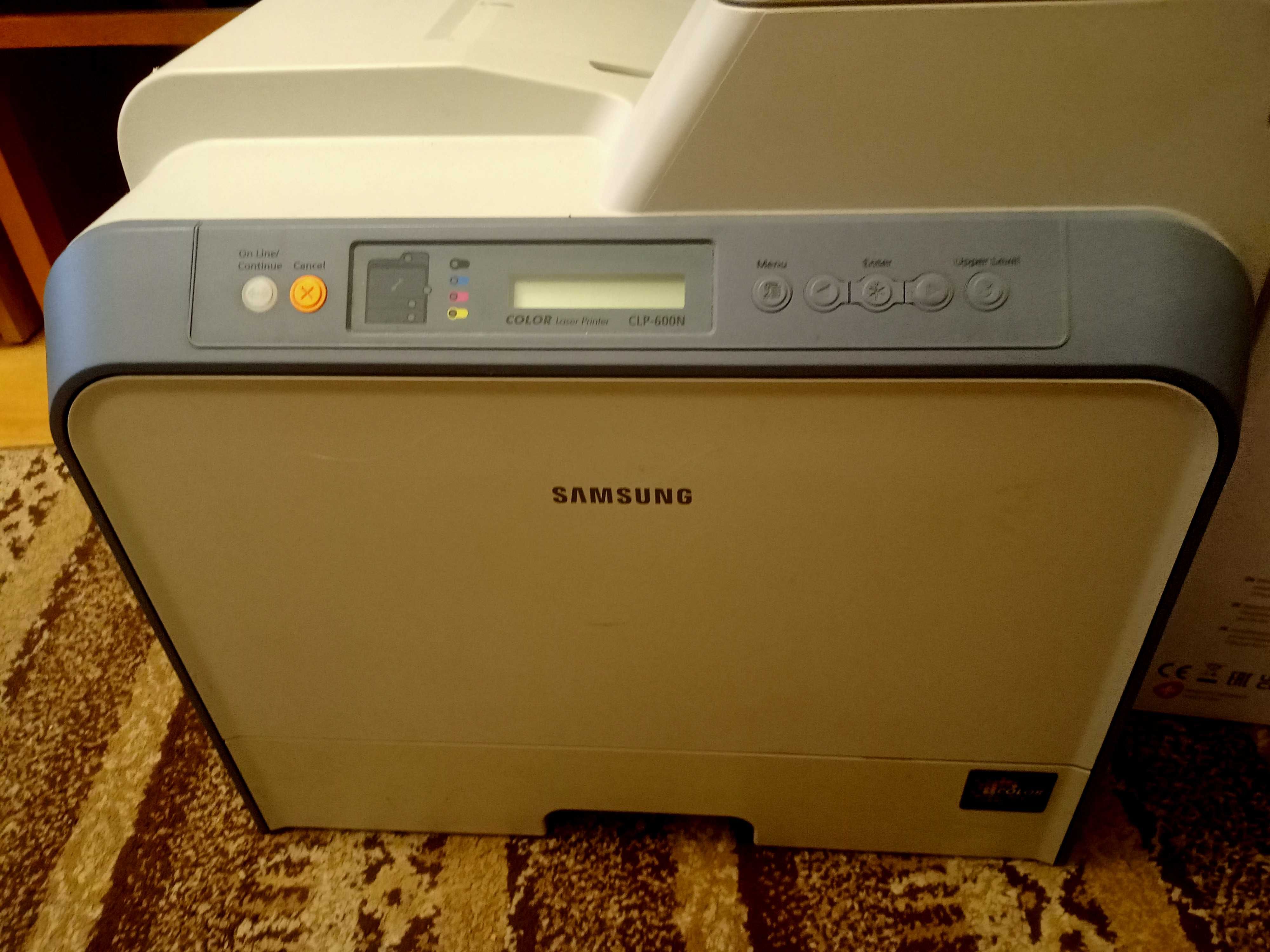 Laserowa drukarka kolorowa SAMSUNG CLP 600N