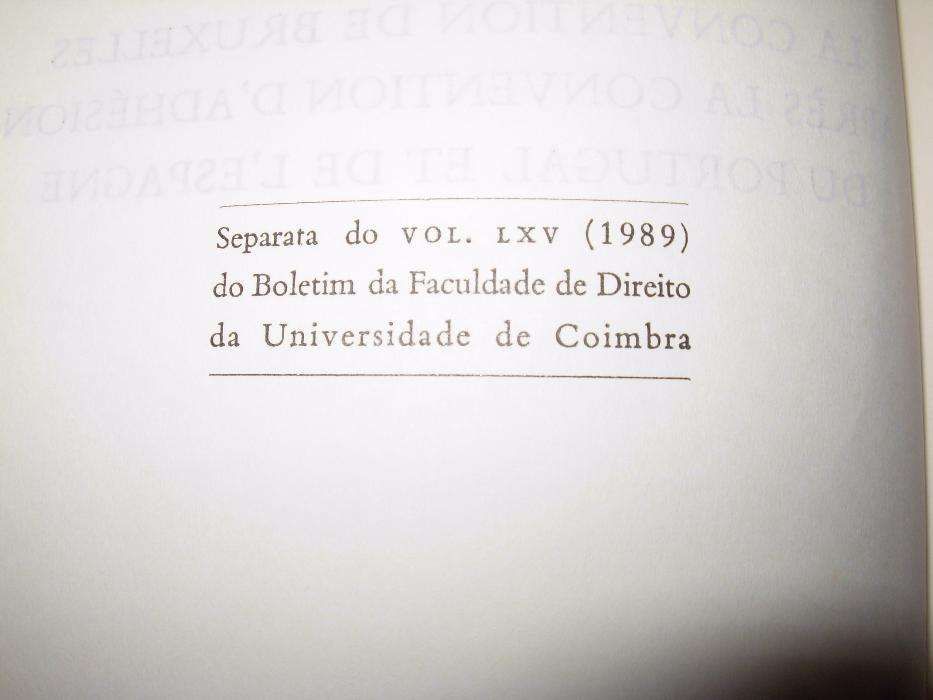 La Convention des Bruxelles après la Convention d’adhésion du Portugal