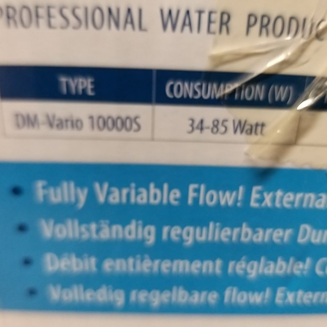 aquaforte dm 10000 vario s pompa wody kaskada strumień oczko staw