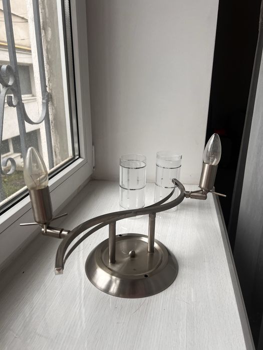 Люстра, лампа на 2 лампи