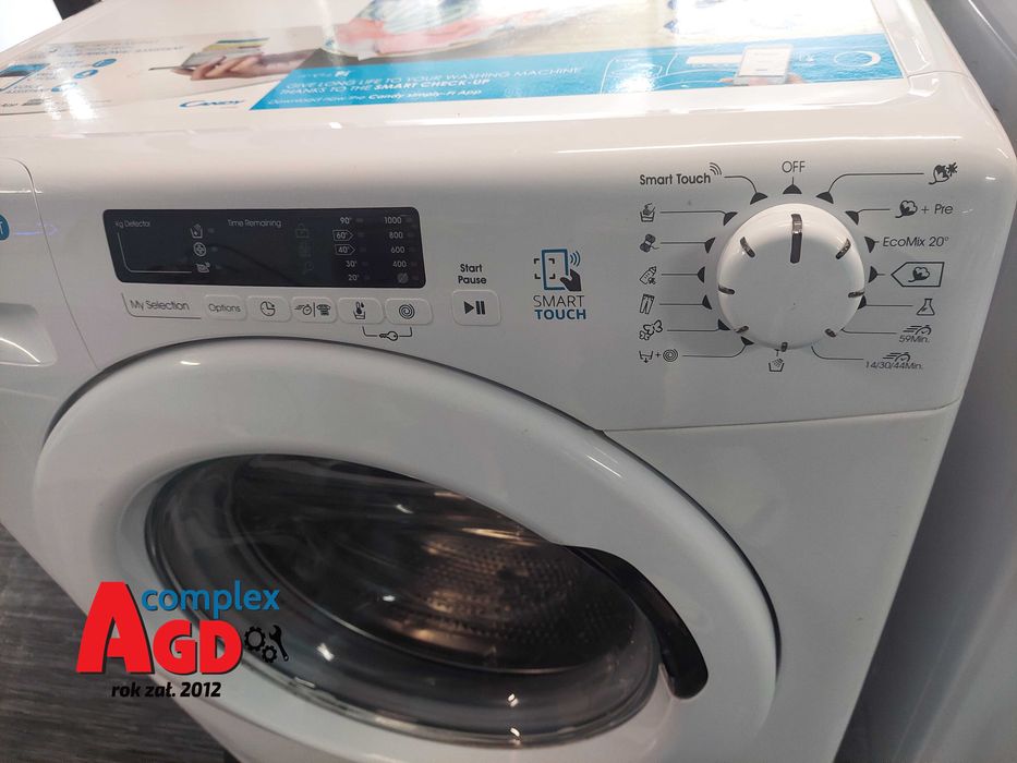 ROK GWARANCJA Pralka Candy Smart CS4 1072D3 SLIM Connectivity NFC A+++