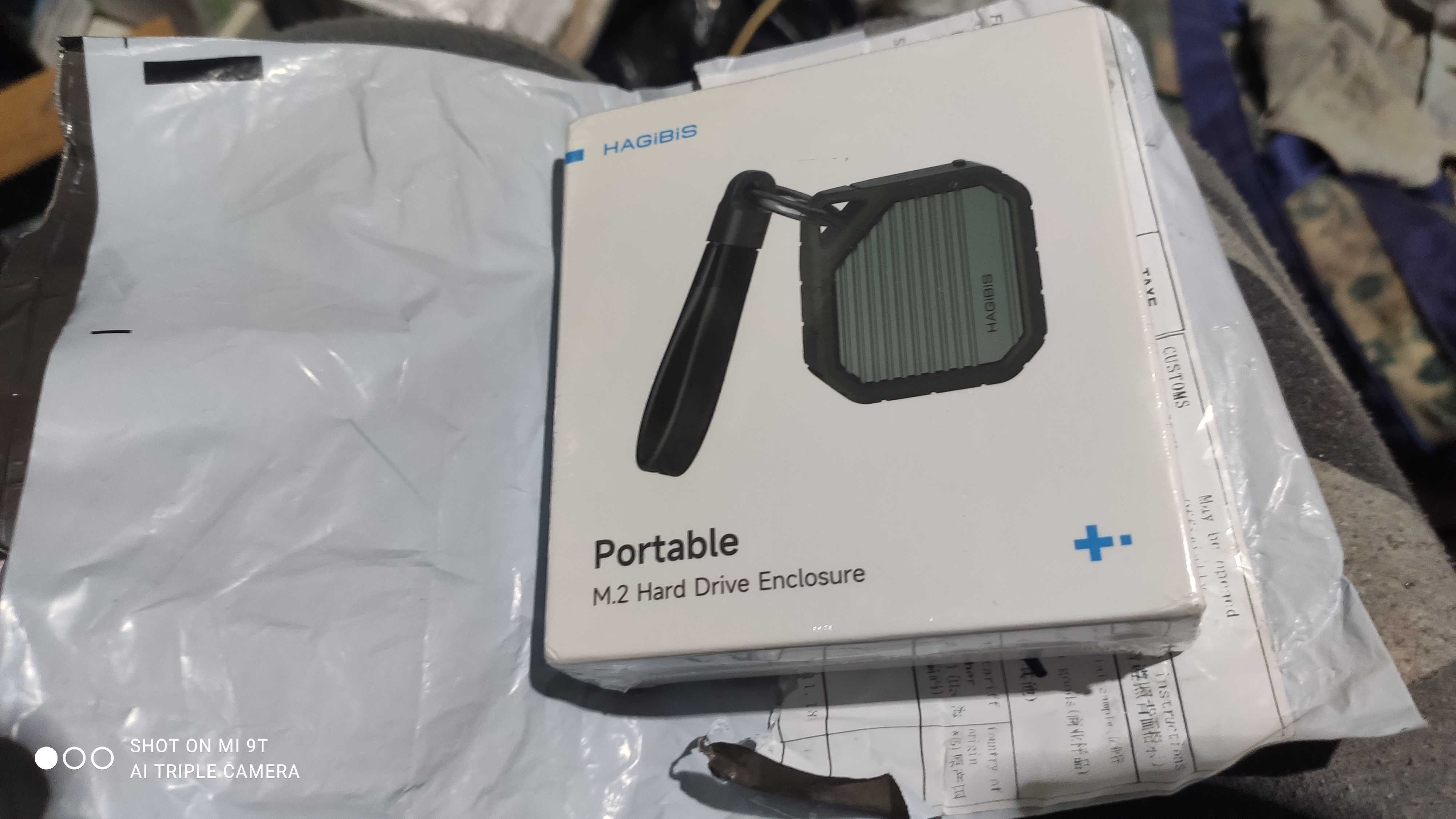 Внешний BOX HAGiBiS для твердотельного накопителя 2230 M.2 NVMe