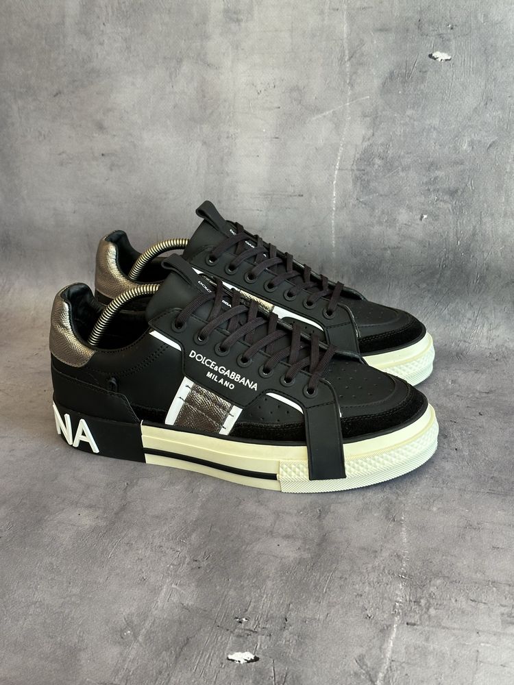 Чоловічі кросівки кеди DOLCE&GABBANA  снікери "Custom 2.Zero 41 р