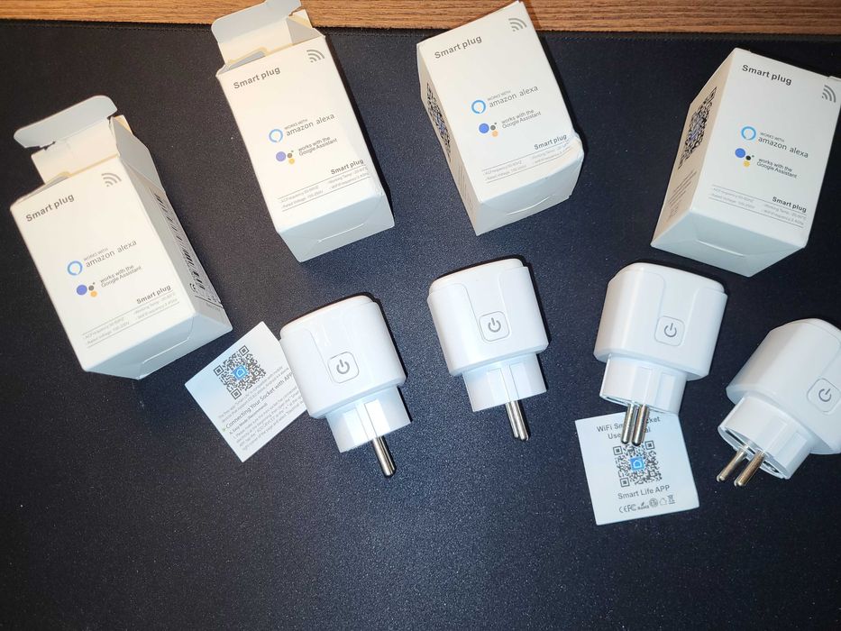 Smart gniazdko sterowane przez wifi, 16A, sztuk 4