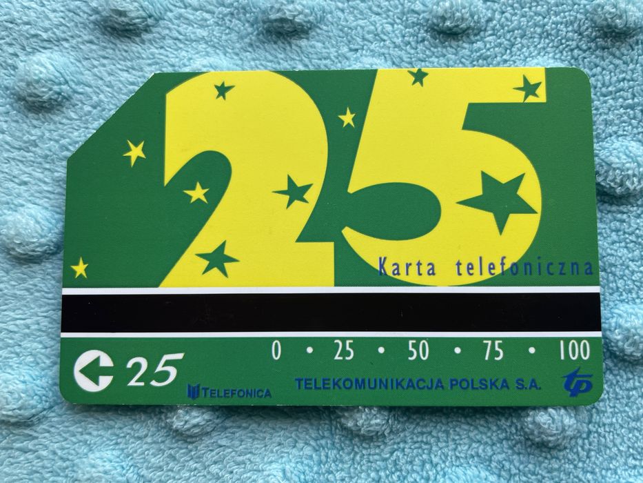 Karta magnetyczna telefoniczna TP Swięta Bożego Narodzenia 25