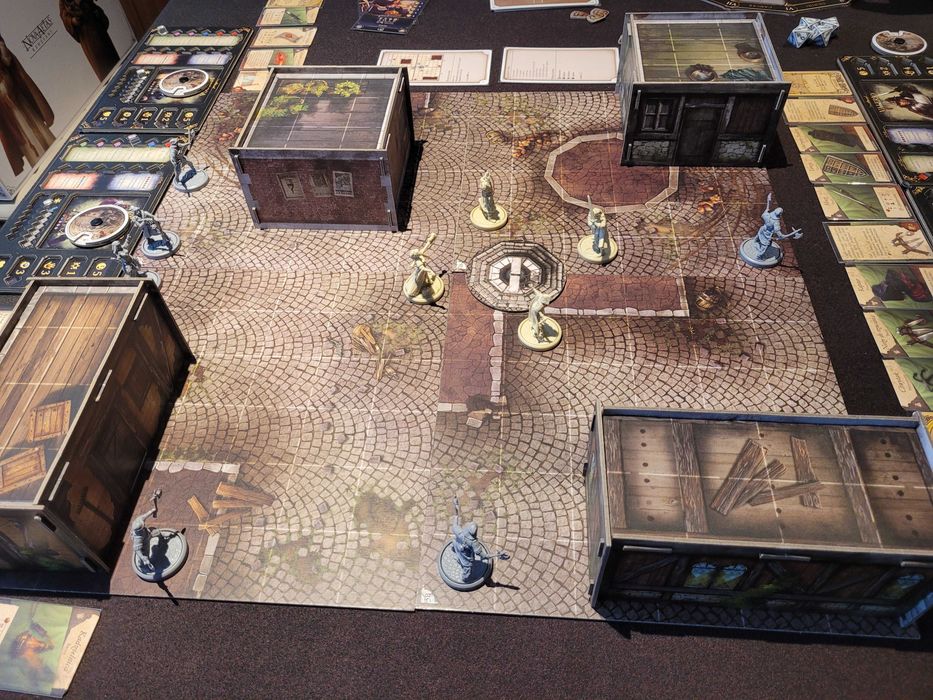 Gra planszowa Nova Aetas PL + Black Rose Wars: Mistrz + koszulki