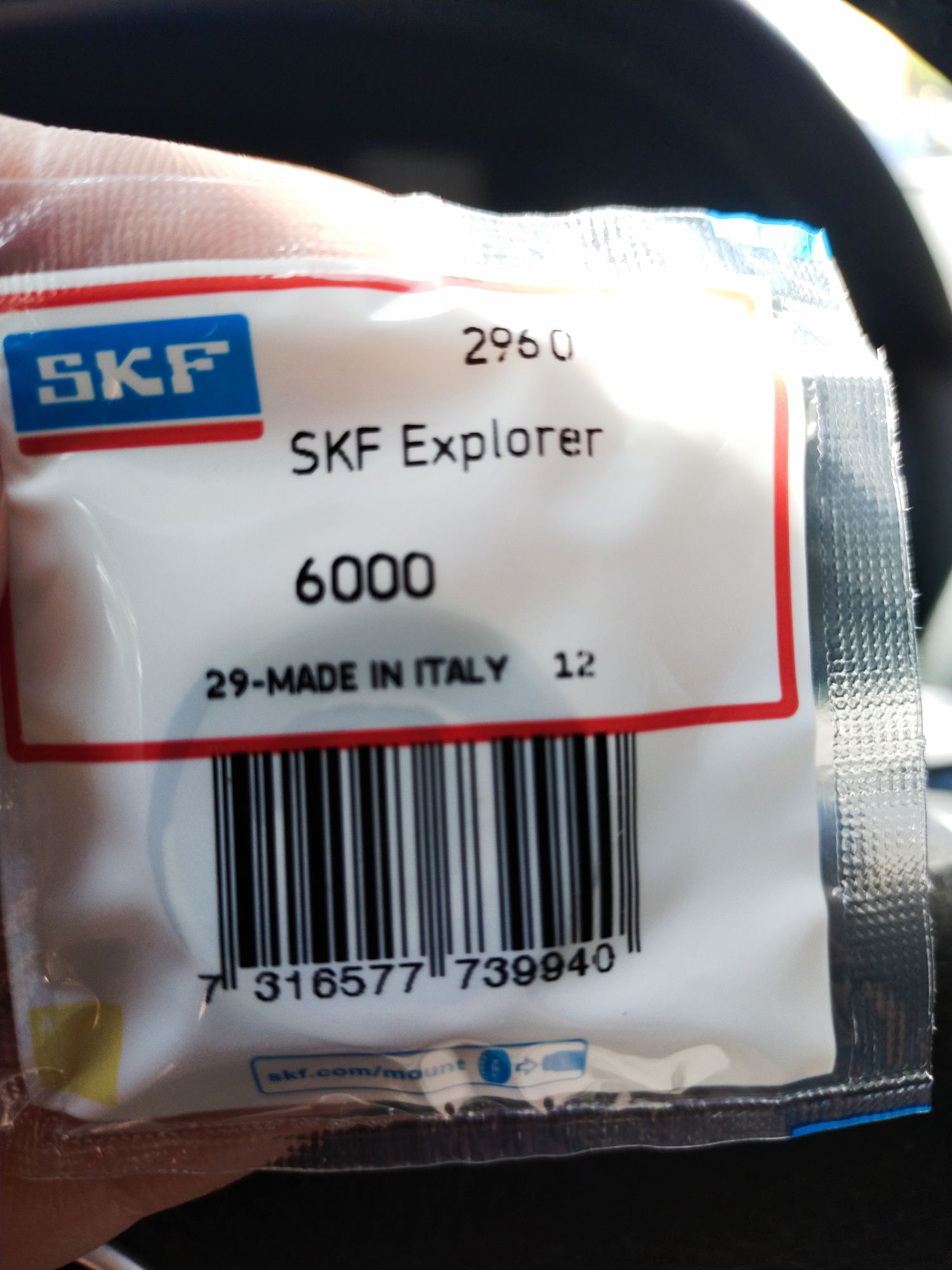 Łożysko kulowe SKF 2960 Explorer 6000