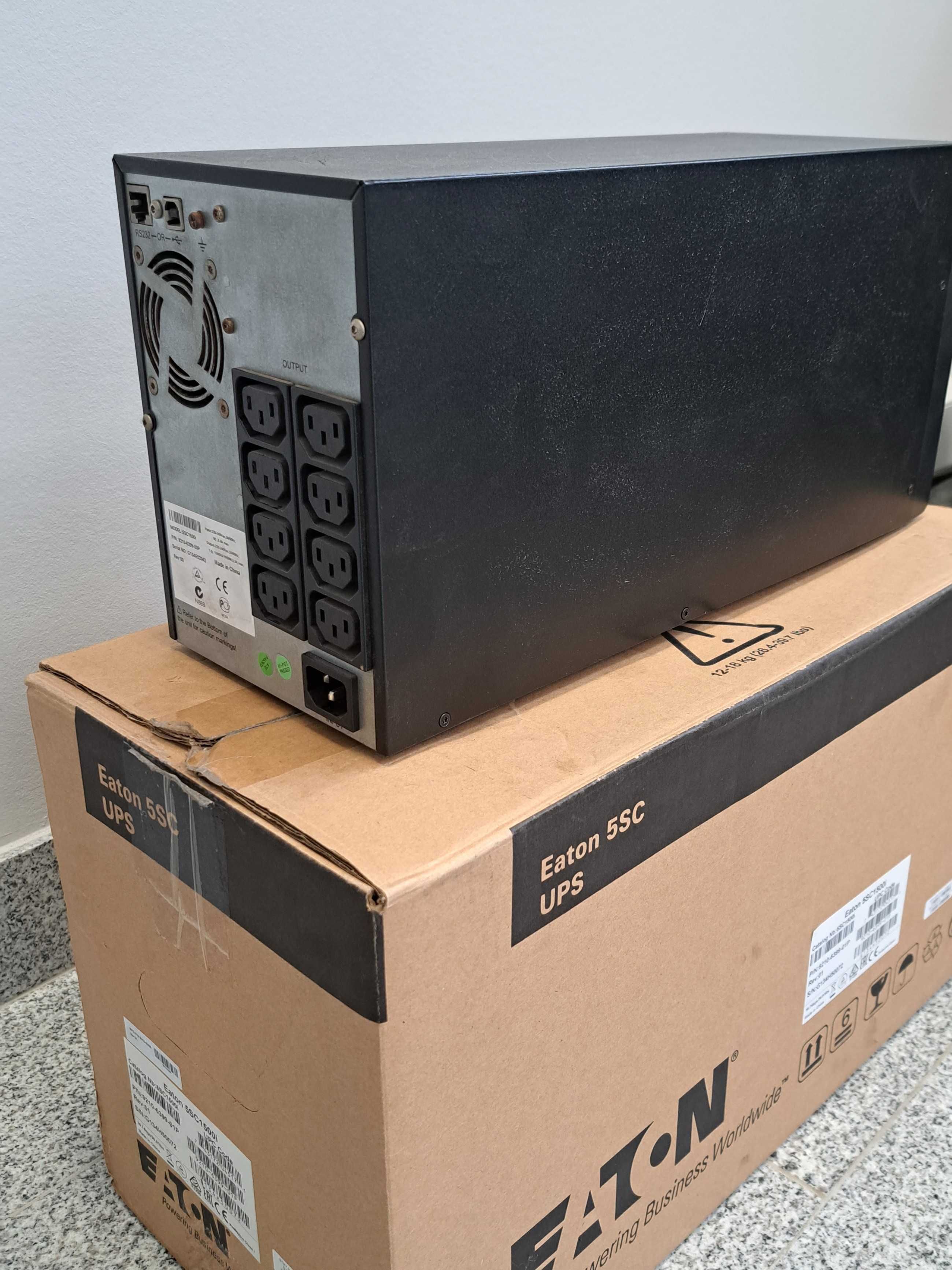 UPS Eaton 5SC1500I, nowe akumulatory