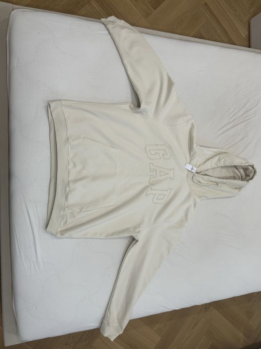 NOWA Bluza Gap męska z kapturem beżowa XL