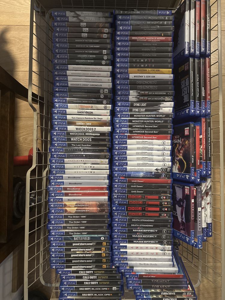 Gry Ps4 slim Pro Ps5 sprzedam Wyprzedaż kolekcji Hity minecraft GTA