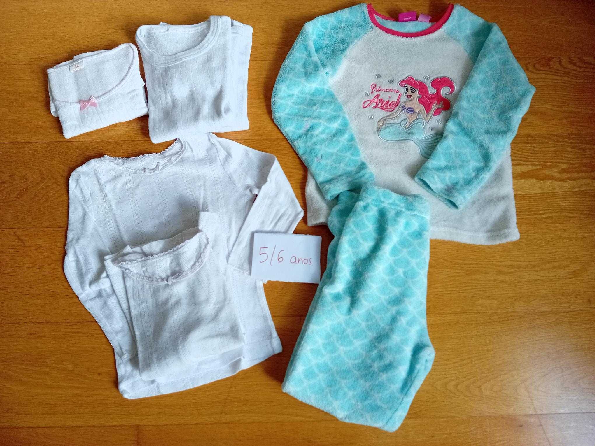 Lotes roupa menina - 3/4 anos, 4/5 anos e 5/6 anos