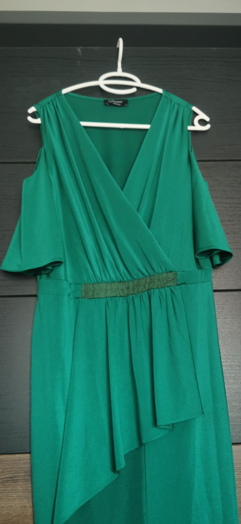 Sukienka wizytowa zielona Yessica L/XL