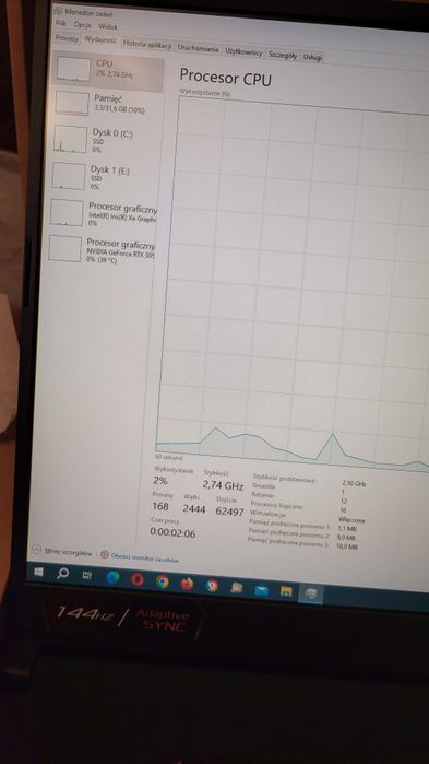 ASUS TUF Gaming F17 i5-12500H/32GB/Win11 RTX3050.144Hz