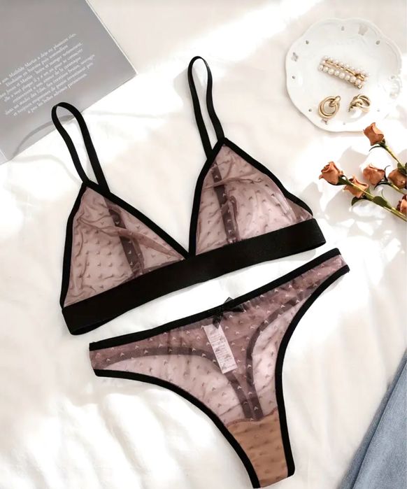 Бра/Трусики. Комплект. Сітка. SEXY. Якісний. XS/S розмір. Новий