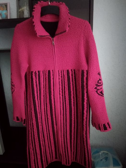 Кардиган вязаный -50 разм.