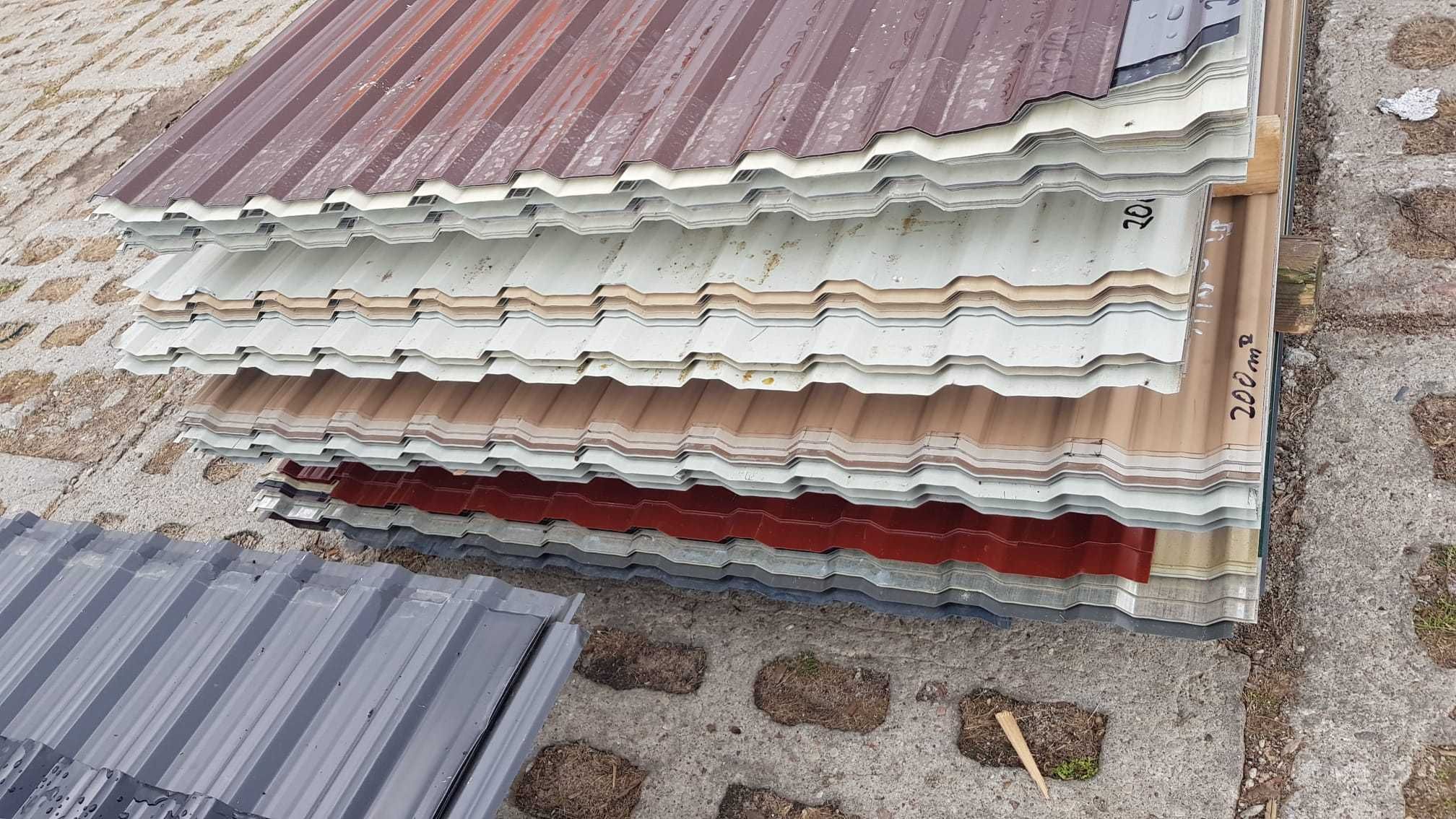 Blacha trapezowa trapez blachy trapezowe TANIO dach wiata garaż hala