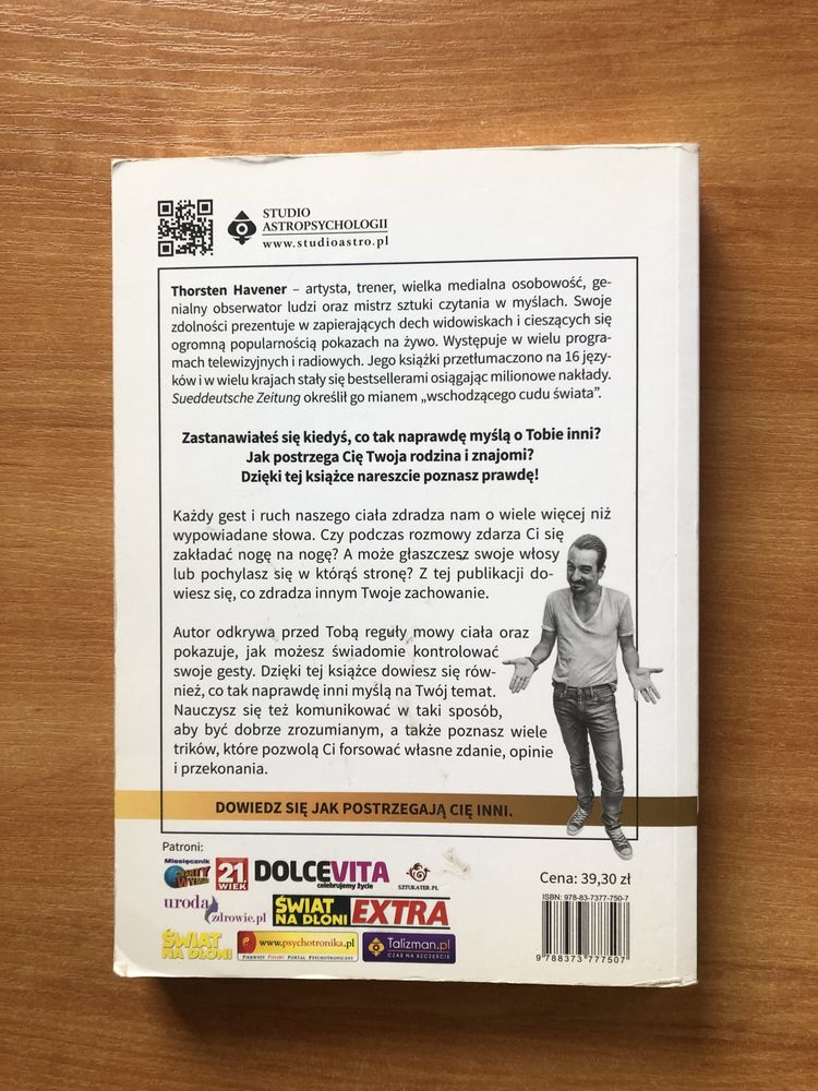 Książka „Co inni myślą o tobie?”  Thorsten Havener