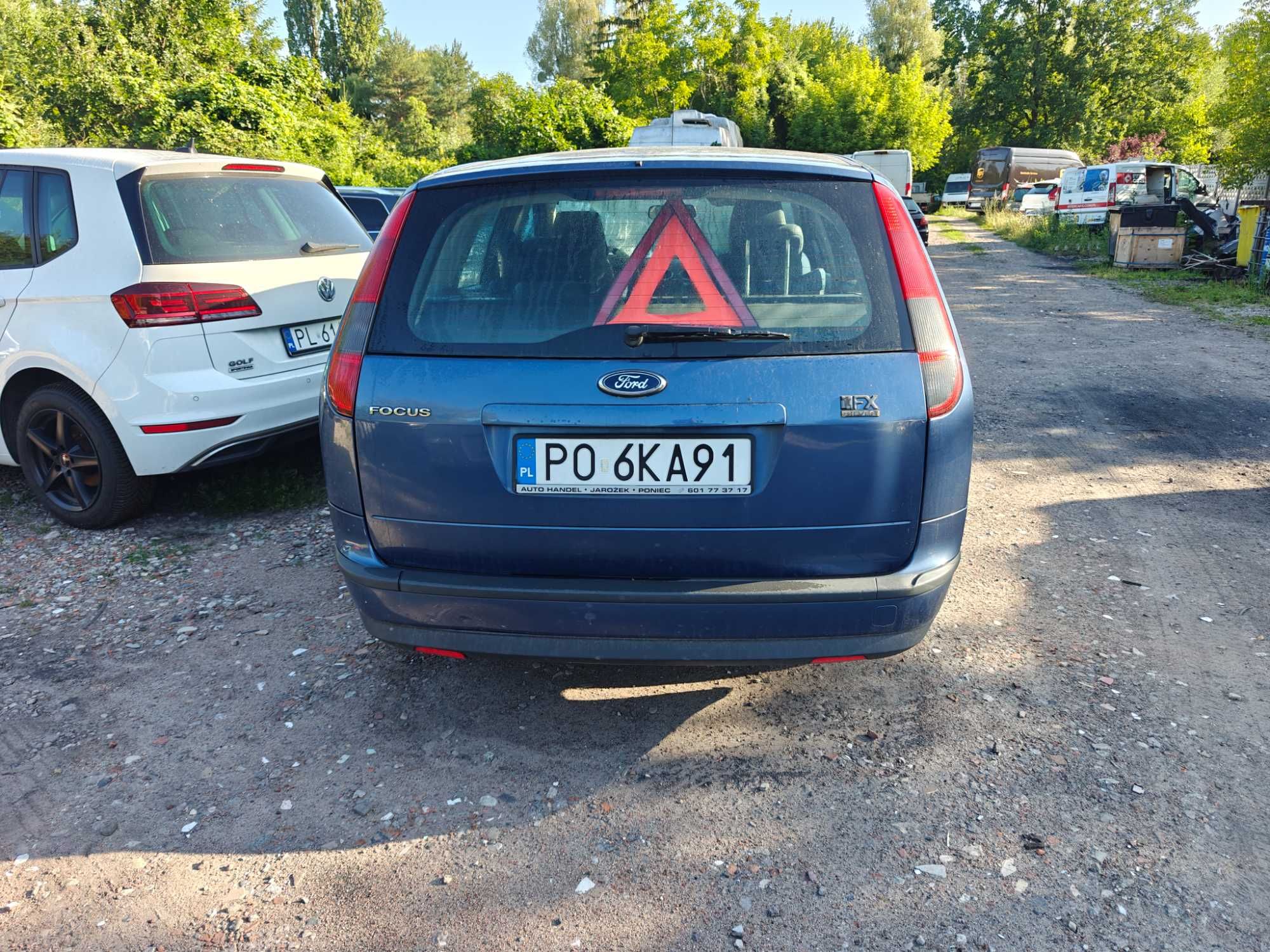Ford Focus MK2 Kombi 2005 1.6 Benzyna + LPG - uszkodzony