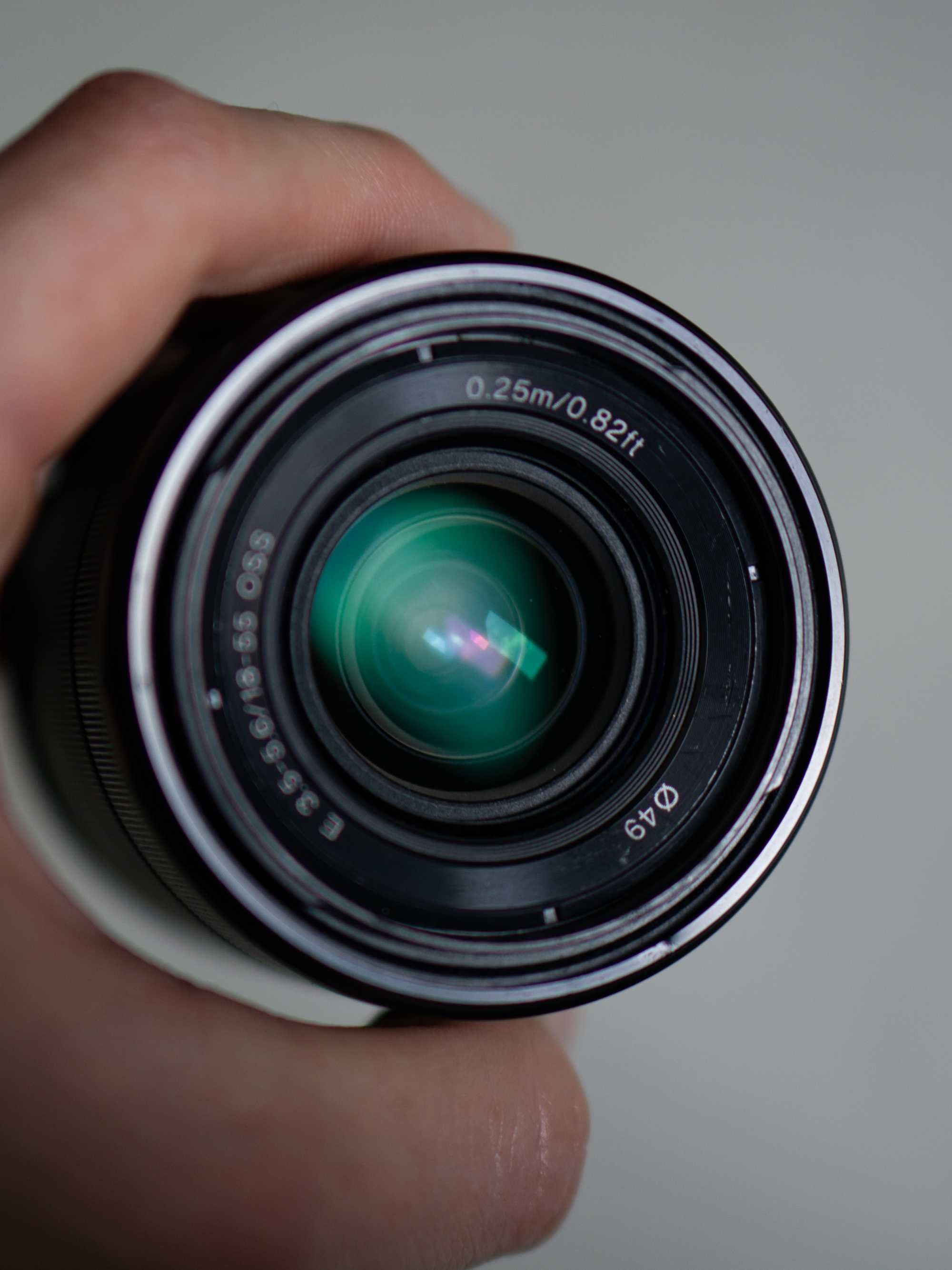 Obiektyw sel1855 oss Sony e mount
