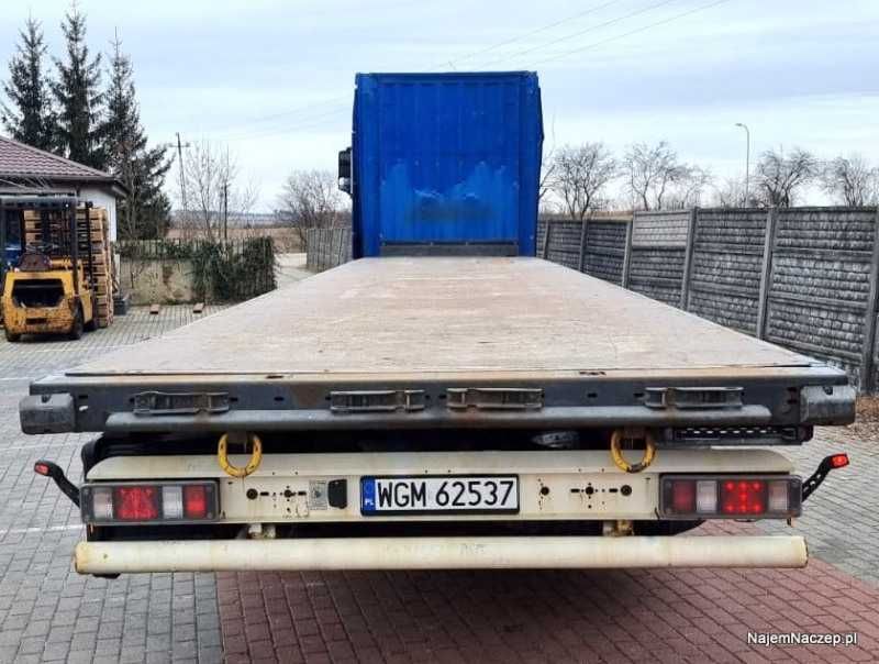 Wynajem naczep Krone platforma Wrocław