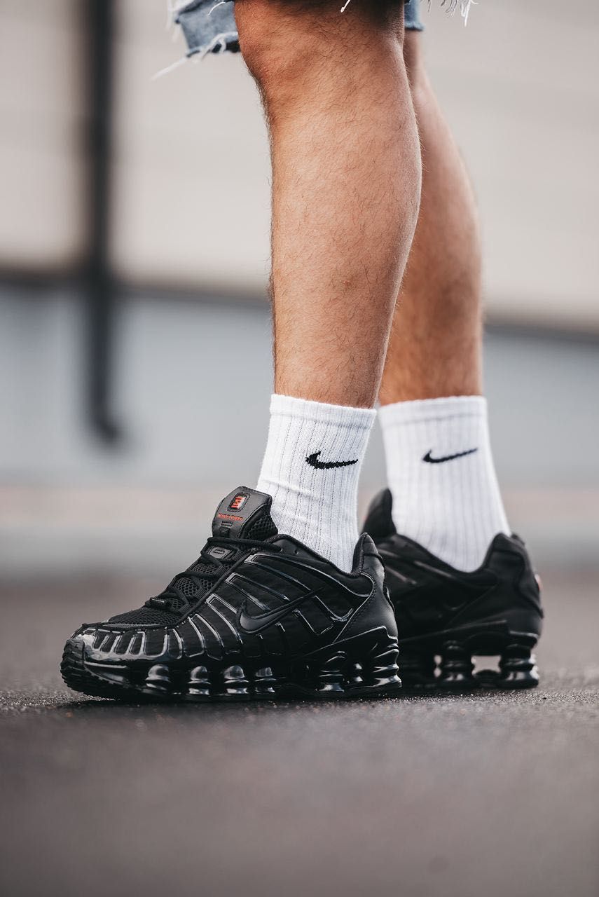 Мужские кроссовки Nike SHOX TL Black / 40-45