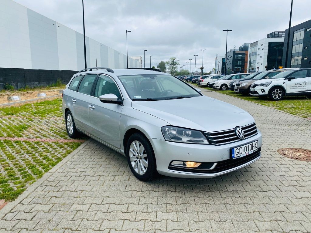 Volkswagen Passat Kombi, 2011r, 2.0 TDI, Webasto